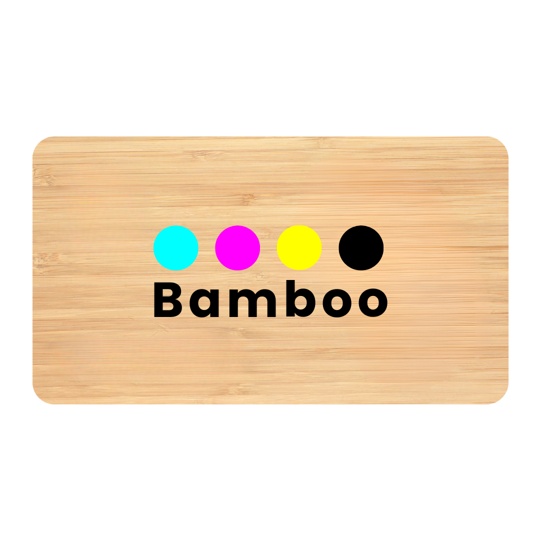 Biglietto da Visita Tecnologico in Bamboo - Personalizzabile
