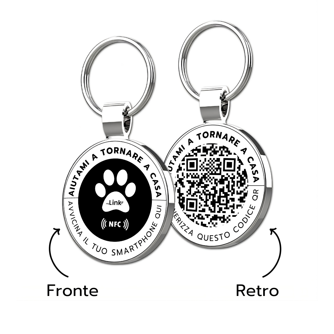 Medaglietta anti-smarrimento Tecnologica