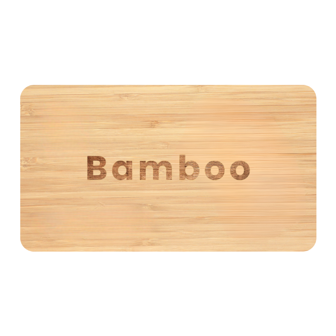 Biglietto da Visita Tecnologico in Bamboo - Personalizzabile